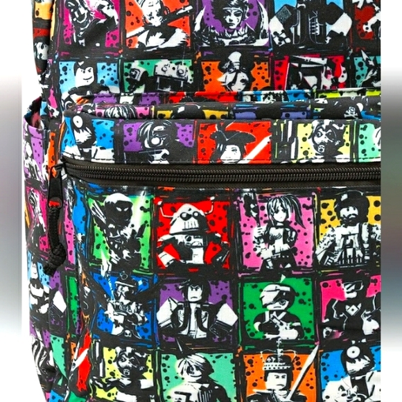 Roblox Kids Teen School Backpack 17” Character Print Black new with tags - Picture 5 of 10
